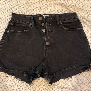 A&F High Rise Mom Shorts